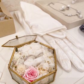 【ヴァンドーム青山(VENDOME AOYAMA)の口コミ】 結婚指輪は一生物のため、なるべくシンプルでちょっとダイヤが付いている…