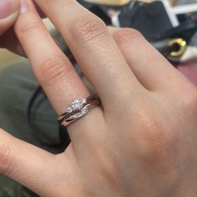 【エクセルコダイヤモンド(EXELCO DIAMOND)の口コミ】 元々、ネットでデザインを見ていて「これだ‼︎」と気になるものをピックア…