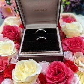 【アイプリモ(I-PRIMO)の口コミ】 指輪のデザインで決めました。男性のデザインが部分的につや消しのタイプ…