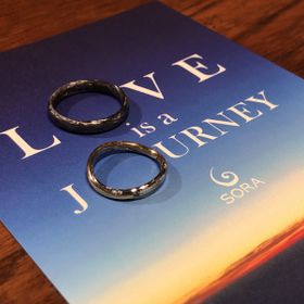 【SORA(ソラ)の口コミ】 オリジナルデザインで作っていただきました。
お互いに好みの素材が違った…