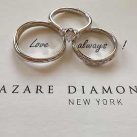 【ラザール ダイヤモンド(LAZARE DIAMOND)の口コミ】 【ベイリッジ】
カーブのデザインかつ、エッジの部分に細かいダイヤモンド…