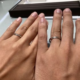 【アイプリモ(I-PRIMO)の口コミ】 指輪はユニシーズという商品で、シンプルかつ華やかなデザインに一目惚れ…