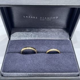 【ラザール ダイヤモンド(LAZARE DIAMOND)の口コミ】 ネットで事前に指輪を見ていて、肌の色が色黒なので、ゴールドにすると決…