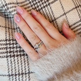 【入倉康ジュエリー工房の口コミ】 世界で唯一のデザインのものが欲しかったので、セミオーダーというかたち…