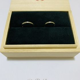 【出雲結(いずもゆい)の口コミ】 シンプルなデザインで、着けやすいです。ブランドの指輪製作に込められた…