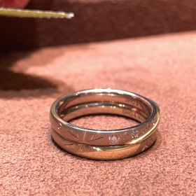 【TANZO.(鍛造指輪)の口コミ】 雪の結晶をイメージした模様を含め細かいデザインがとても綺麗です。ふた…