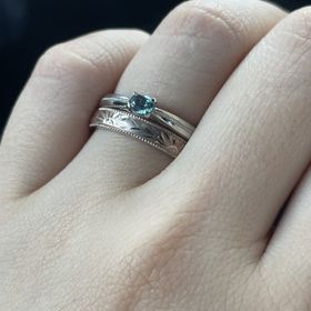 【TANZO.(鍛造指輪)の口コミ】 指輪を今までつけたことがなかったのですが、こちら試着させて頂いた時に…