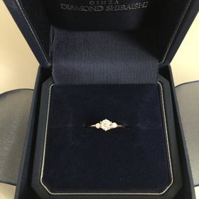 【銀座ダイヤモンドシライシの口コミ】 質の良いダイヤモンドで、天然であることの証明書も付いていたのが魅力的…