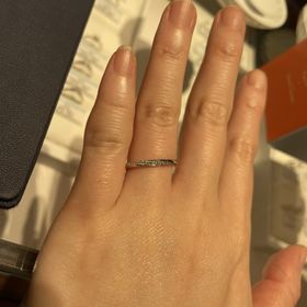 【銀座ダイヤモンドシライシの口コミ】 ブランドイメージが良く、種類も豊富な銀座ダイヤモンドシライシにて試着…