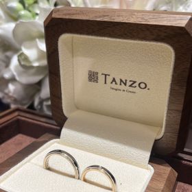 【TANZO.(鍛造指輪)の口コミ】 フルオーダーの為、デザインや色味等妥協することなく、世界でひとつの指…