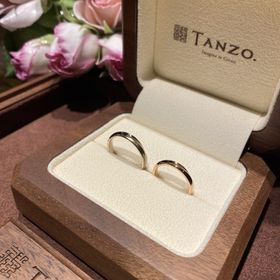 【TANZO.(鍛造指輪)の口コミ】 旦那と私で指輪のデザインにそれぞれこだわりが強くあり、お互い妥協せず…