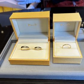 【ケイウノ ブライダル(K.UNO BRIDAL)の口コミ】 初めは、ギメルリングを試着してみたくて色々な店舗を探したのですがあま…