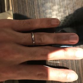 【JEWELRY  KAMATA(ジュエリーかまた)の口コミ】 男性がつけてもかわいすぎず、かつ派手すぎずとてもいい指輪だと思いまし…