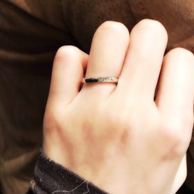 【JEWELRY  KAMATA(ジュエリーかまた)の口コミ】 とってもかわいい。
シンプルだから一生デザインを
気にせずお洒落感覚で
…