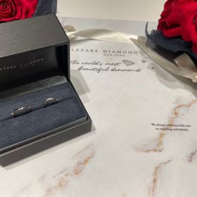 【ラザール ダイヤモンド(LAZARE DIAMOND)の口コミ】 他のブランドさんのものと比較すると着け心地がとても良く購入の決め手と…