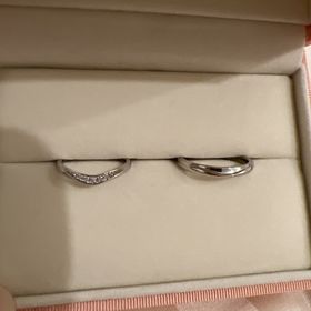 【ケイウノ ブライダル(K.UNO BRIDAL)の口コミ】 ディズニーコラボのものを買ったということもあり、特別な刻印を入れるこ…