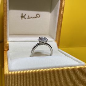 【ケイウノ ブライダル(K.UNO BRIDAL)の口コミ】 祖母から譲り受けたダイヤを好きなデザインにリフォームしました。キラキ…