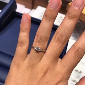 【銀座ダイヤモンドシライシの口コミ】 ダイヤモンドの3Cと価格のバランスがちょうどよかったのがダイヤモンドシ…