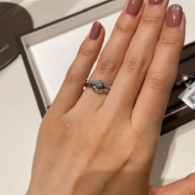 【アイプリモ(I-PRIMO)の口コミ】 デザインが豊富で他店よりもかわいく柔らかい印象のある指輪が多いと思い…