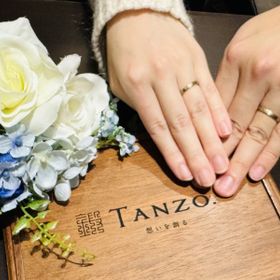 【TANZO.(鍛造指輪)の口コミ】 鍛造製法で頑丈なところと、オーダーメイドで自分の思い通りに作れるとこ…