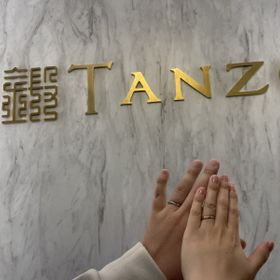 【TANZO.(鍛造指輪)の口コミ】 真ん中に山谷ラインを引き、下半分にマット加工を入れてます。アクセント…