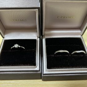 【アイプリモ(I-PRIMO)の口コミ】 Vラインで指にフィットしていて綺麗に見えるとこがお気に入りです。センタ…