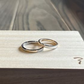 【ichi(イチ)の口コミ】 フルオーダーでリングを購入しました。夫婦でデザインを一から考え、素材…