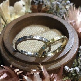 【鎌倉彫金工房の口コミ】 デザインはつちめ。
仕上げはクリア。
見本品がたくさんあり、その中から…