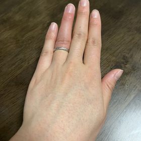 【ROYAL ASSCHER(ロイヤル・アッシャー)の口コミ】 デザインがきらきらしてすごく可愛くて、旦那の選んだのは捻りがはいって…