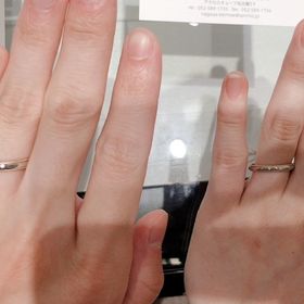 【アイプリモ(I-PRIMO)の口コミ】 コンビネーションリングであるところがとても気に入りました。プラチナだ…