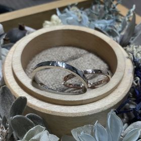 【鎌倉彫金工房の口コミ】 デザイン、テイスト、素材全て自分で選んで、オリジナルの素敵な指輪にな…
