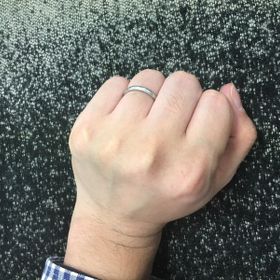 【JEWELRY  KAMATA(ジュエリーかまた)の口コミ】 ありきたりなデザインは嫌で、世界に一つだけのものを作ろうと妻と話して…