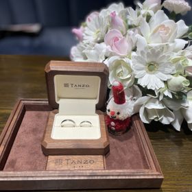 【TANZO.(鍛造指輪)の口コミ】 アウトドアがお互いの趣味で、丈夫で歪みにくく、末長く美しさを保てるよ…