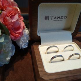 【TANZO.(鍛造指輪)の口コミ】 フルオーダーですがいろんな指輪を見せて頂き、自分が着けたいイメージが…
