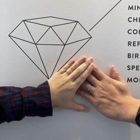 【TOMOE(トモエ)の口コミ】 マットとツヤが良く綺麗にもカッコよく見える。ストレートベースで真ん中…