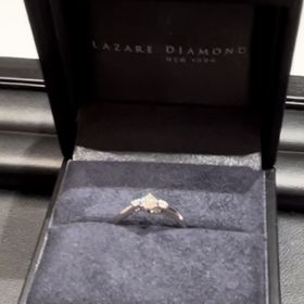 【ラザール ダイヤモンド(LAZARE DIAMOND)の口コミ】 ダイヤモンドがとにかく綺麗です！ダイヤモンドのカットや品質が良いので…