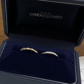 【銀座ダイヤモンドシライシの口コミ】 指輪はシンプルなものを探していましたがスタッフにダイヤモンドがある方…