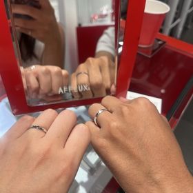 【AFFLUX(アフラックス)の口コミ】 この指輪ほんとに可愛すぎて、買うかめっちゃ悩みました。人と被りたくな…