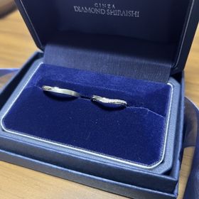 【銀座ダイヤモンドシライシの口コミ】 ブランドのコンセプトでもあるダイヤモンドを取り入れながらウェーブを効…