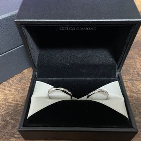 【エクセルコダイヤモンド(EXELCO DIAMOND)の口コミ】 シンプルだけど、シンプル過ぎず人と被らないデザインの指輪。毎日付ける…