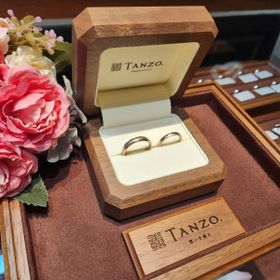 【TANZO.(鍛造指輪)の口コミ】 自分用はひとめぼれしたデザイン、夫も気になったデザインをお互い選びま…