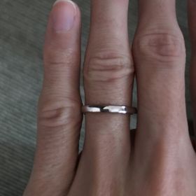 【宝寿堂(ほうじゅどう)の口コミ】 二人とも気に入っていたウェーブでシンプルかつスタイリッシュなデザイン…