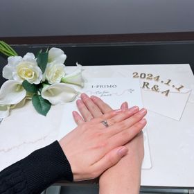 【アイプリモ(I-PRIMO)の口コミ】 デザインが豊富で2人がお互いに納得するデザインを選ぶ事ができた。自分に…