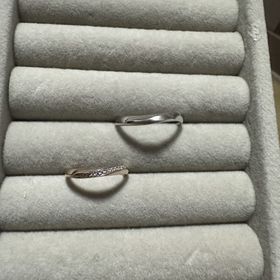 【ENUOVE(イノーヴェ)の口コミ】 男性用は部分的に艶消し加工が出来るので一部艶消し加工しました。女性用…