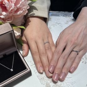 【アイプリモ(I-PRIMO)の口コミ】 私はハーフエタニティリングにしました。ダイヤが落ちることはない！温泉…