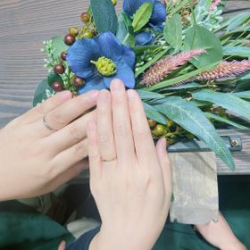 【鎌倉彫金工房の口コミ】 デザインも事細かに選べました。丁寧に教えていただきながらだったので安…