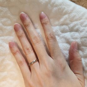 【アイプリモ(I-PRIMO)の口コミ】 プラチナとピンクゴールドのアクセントが素敵です。夫のはつや消し加工が…