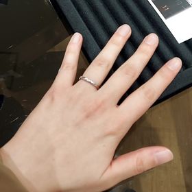 【TRECENTI(トレセンテ)の口コミ】 アレルギーへの配慮があり、シンプルでかつちゃんとデザイン性のある指輪…
