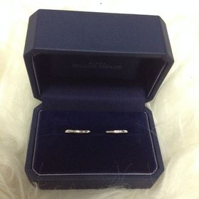 【銀座ダイヤモンドシライシの口コミ】 指が太いことががコンプレックスだったので、ずっとつけることになる結婚…