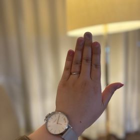 【アイプリモ(I-PRIMO)の口コミ】 指輪のデザイン、ダイヤモンドの埋め込み、キラキラ、輝き、ウェーブタイ…